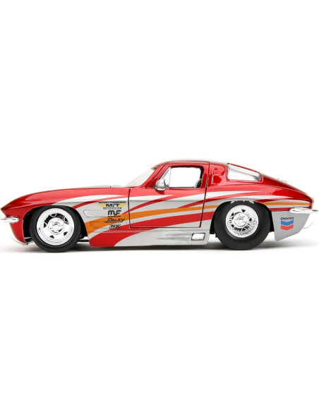 Auto Die-Cast 1:24 Jada Toys 1963 Chevy Corvette Stingray Auto Die-Cast 1:24 Jada Toys 1963 Chevy Corvette Stingray