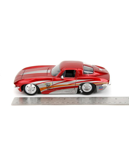 Auto Die-Cast 1:24 Jada Toys 1963 Chevy Corvette Stingray Auto Die-Cast 1:24 Jada Toys 1963 Chevy Corvette Stingray