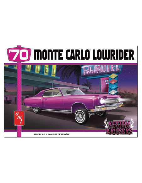 Kit de Modelo AMT 1970 Chevy Monte Carlo Lowrider 1:25 Kit de Modelo AMT 1970 Chevy Monte Carlo Lowrider 1:25