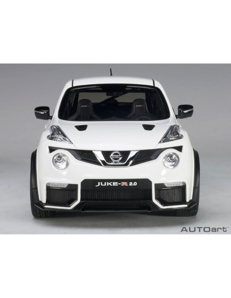 Nissan Juke R 2.0 Blanco Autoart 1:18 Modelo a Escala Nissan Juke R 2.0 Blanco Autoart 1:18 Modelo a Escala