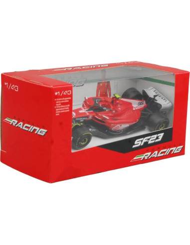 Modelo Coche F1 Bbu-Rago SF-23 2023 Escala 1:43 Diecast