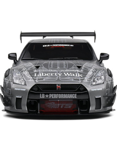 Coche Coleccionable Solido 1:18 Nissan GT-R R35 Liberty Walk 2020