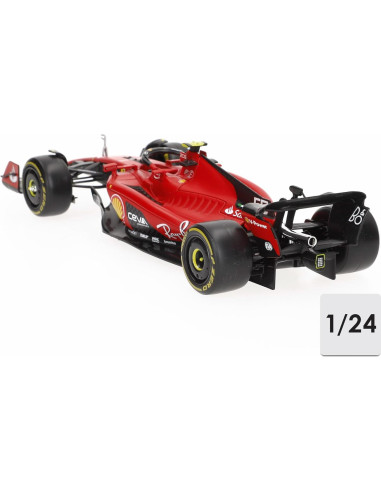 Coche Coleccionable Ferrari SF-23 Carlos Sainz 1:24 DieCast