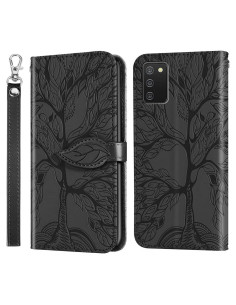 Funda de cuero plegable COTDINFOR para Samsung Galaxy A03S