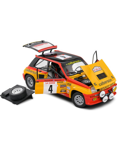 Auto a Escala 1:18 Solido Renault 5 Turbo 1980 Amarillo