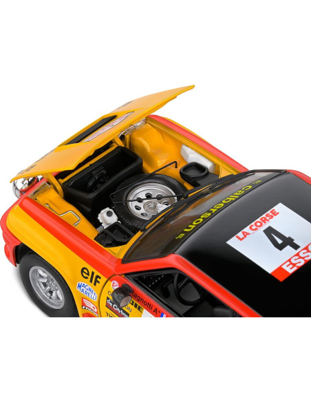 Auto a Escala 1:18 Solido Renault 5 Turbo 1980 Amarillo Auto a Escala 1:18 Solido Renault 5 Turbo 1980 Amarillo