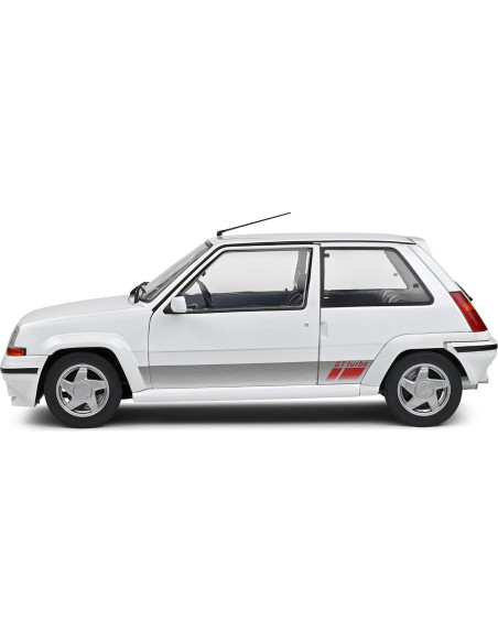 Coche Coleccionable Solido 1:18 Renault 5 GT Turbo 1989 Blanco Coche Coleccionable Solido 1:18 Renault 5 GT Turbo 1989 Blanco