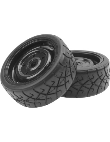 Neumáticos y Llantas RC 1/10 ShareGoo 65mm Caucho y Plástico