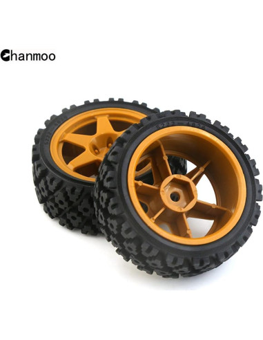 Neumáticos de Rally RC 1/10 Chanmoo 68mm 4 Pcs