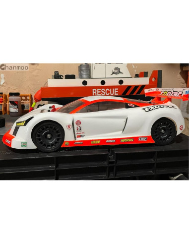 Neumáticos de Rally RC 1/10 Chanmoo 67mm Gris 4PCS