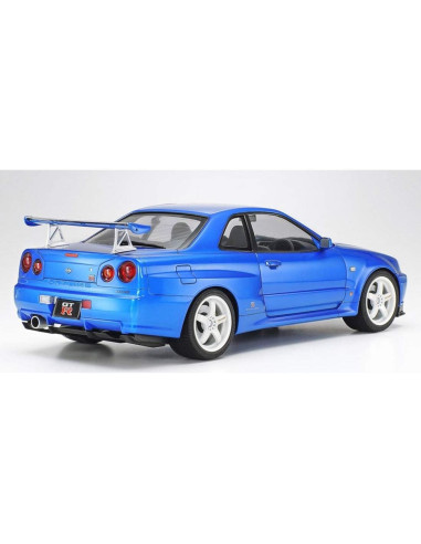 Kit de Modelo Tamiya Nissan Skyline GT-R R34 V-Spec II 1:24