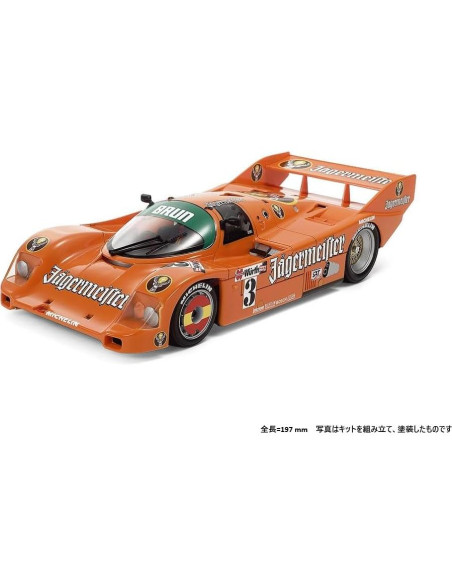 Kit de Construcción TAMIYA 24372 Porsche 962C Jgermeister 1:24 Kit de Construcción TAMIYA 24372 Porsche 962C Jgermeister 1:24