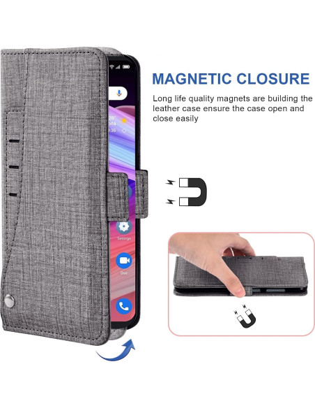 Funda Asuwish para TCL 10 SE con Protector de Pantalla y Soporte Funda Asuwish para TCL 10 SE con Protector de Pantalla y Soporte
