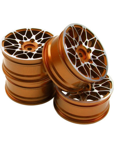 Llantas de Metal RC 1/10 ShareGoo 52mm 26mm Dorado