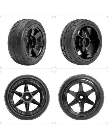 Ruedas y Neumáticos RC Drift 1/10 RCStation 4PCS 65.8mm