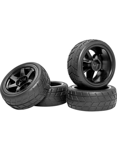 Ruedas y Neumáticos RC Drift 1/10 RCStation 4PCS 65.8mm