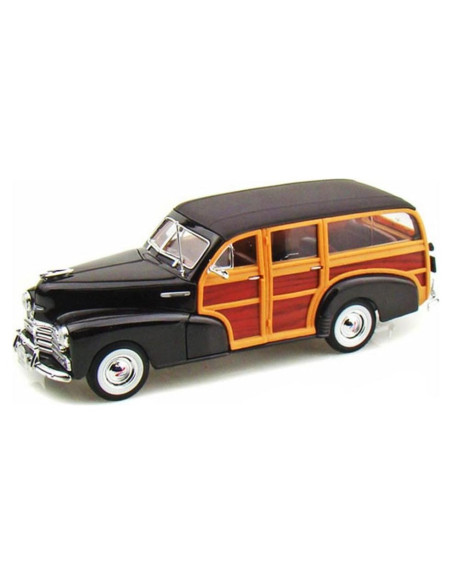 Chevrolet Fleetmaster 1948 Welly 1/24 Negro Modelo Coleccionable Chevrolet Fleetmaster 1948 Welly 1/24 Negro Modelo Coleccionable