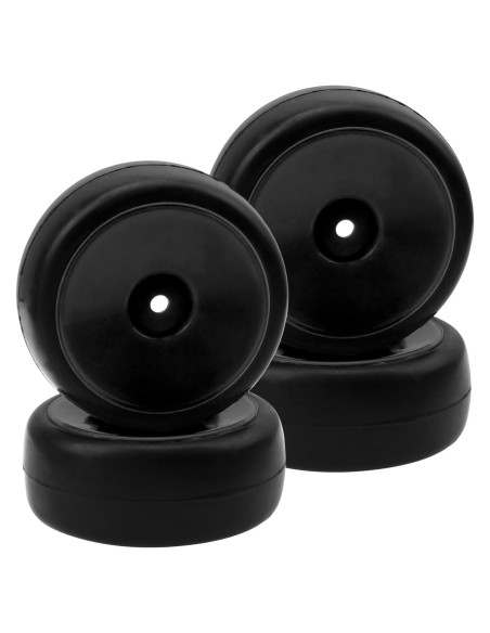 Aros de Rueda 12mm + Neumáticos de Goma para RC 1/10 HIRCQOO Aros de Rueda 12mm + Neumáticos de Goma para RC 1/10 HIRCQOO