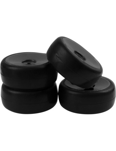 Aros de Rueda 12mm + Neumáticos de Goma para RC 1/10 HIRCQOO