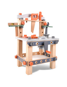 Banco de herramientas de madera Varbertos para niños 2.86 kg