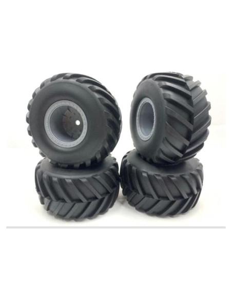 Neumáticos de Goma 1/10 para Coche RC KINGTAIR 4 Pcs Neumáticos de Goma 1/10 para Coche RC KINGTAIR 4 Pcs