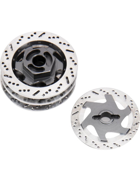 4 Ruedas de Aluminio 12mm ShareGoo para RC 1/10 Traxxas Tamiya 4 Ruedas de Aluminio 12mm ShareGoo para RC 1/10 Traxxas Tamiya