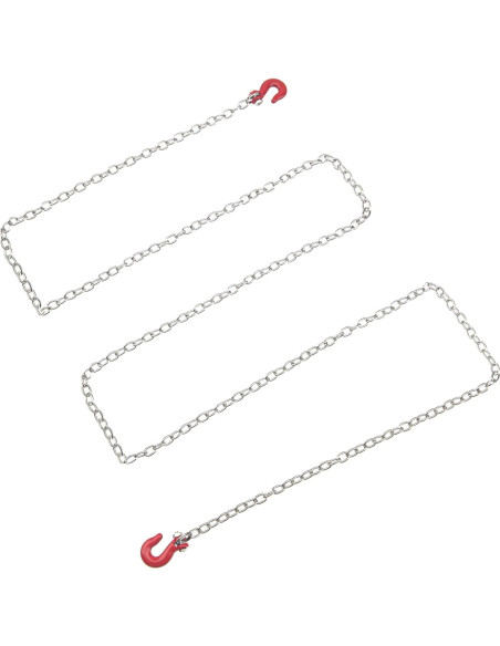 Gancho de Remolque de Metal con Cadena 1/10 RC HIRCQOO Gancho de Remolque de Metal con Cadena 1/10 RC HIRCQOO