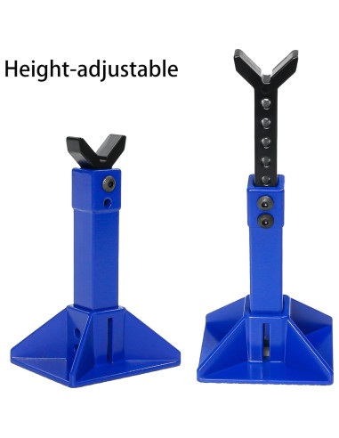 Soporte de Gato RC Metal Azul 1/8 1/10 Traxxas Axial Tamiya