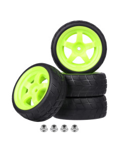 Ruedas y Neumáticos de Caucho Hobbyfire 65mm para RC 1/10
