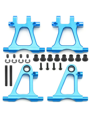 Kit de brazos de suspensión inferiores Tamiya TT02 1/10 aluminio