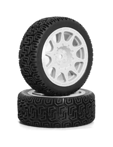 Neumáticos Runflat 1:10 JIHAIYEMENGZHEN 68mm Off-road