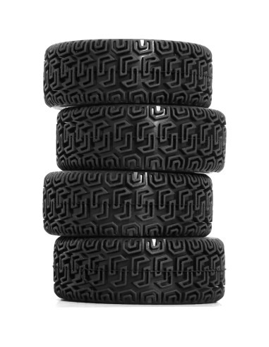 Neumáticos Runflat 1:10 JIHAIYEMENGZHEN 68mm Off-road