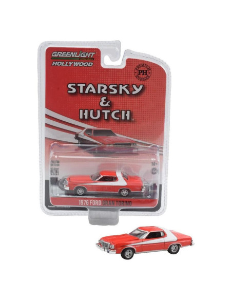 Coche Diecast 1:64 PH Premium Hobbies Ford Torino 1976 Rojo Coche Diecast 1:64 PH Premium Hobbies Ford Torino 1976 Rojo
