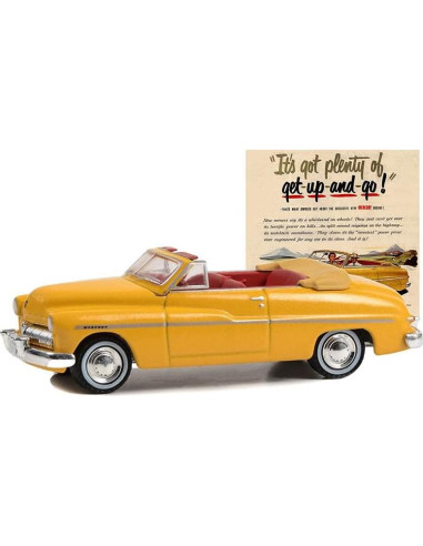 Coche Publicitario Vintage Greenlight 1949 Mercury Eight 1:64