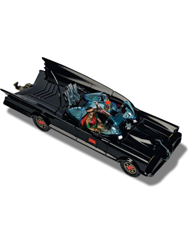 Corgi Batmóvil Diecast RT26701 con Batman y Robin 3.5x14cm
