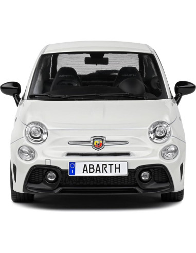 Coche Coleccionable 1:18 SOLIDO Fiat F595 Abarth Blanco 2022