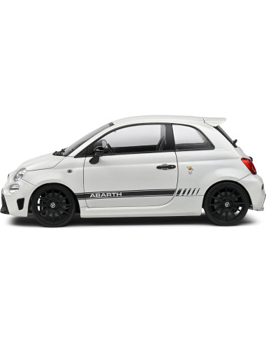 Coche Coleccionable 1:18 SOLIDO Fiat F595 Abarth Blanco 2022