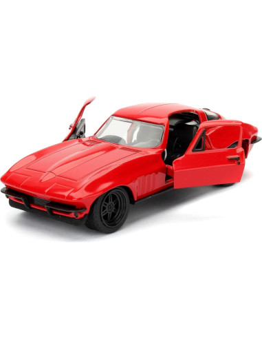 Modelo Die-Cast Jada Toys Rápido y Furioso 1966 Chevy Corvette 1:32