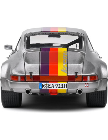 Modelo a Escala 1:18 Solido Porsche 911 RSR 1973 Plata