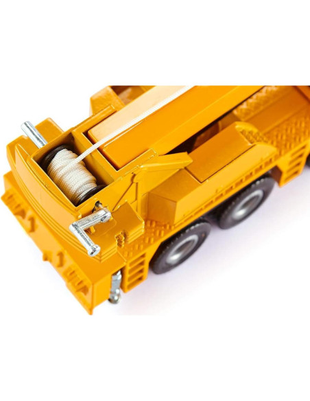 Camión Grúa Móvil Siku 2110 Escala 1:55 Metal Amarillo Camión Grúa Móvil Siku 2110 Escala 1:55 Metal Amarillo