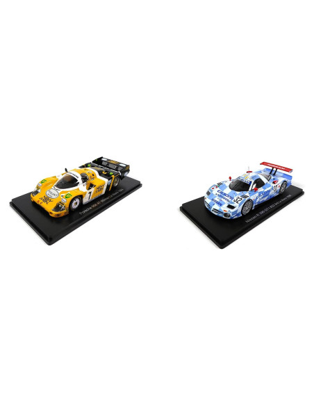 Conjunto de 2 Coches Le Mans Spark 1:43 Porsche 956 y Nissan R390 Conjunto de 2 Coches Le Mans Spark 1:43 Porsche 956 y Nissan R390
