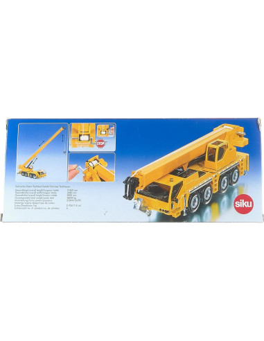 Camión Grúa Móvil Siku 2110 Escala 1:55 Metal Amarillo