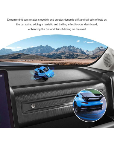 Adorno de Tablero Drift FSTURIOS Azul 7.49x2.99 cm