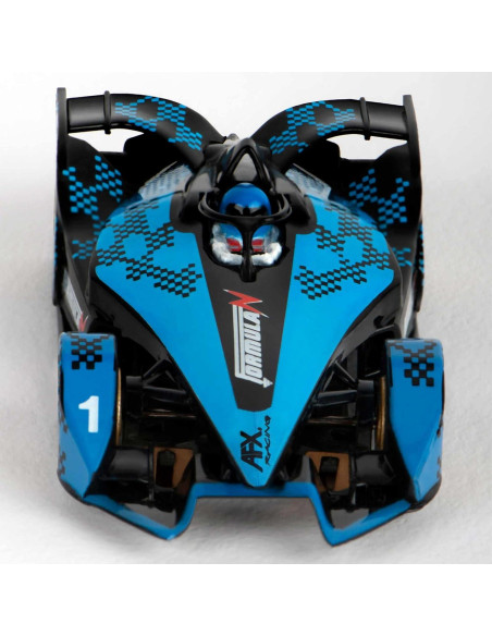 Coche de Carreras Slot AFX Mega G+ Fómula N Azul 21.6x17.2 cm Coche de Carreras Slot AFX Mega G+ Fómula N Azul 21.6x17.2 cm