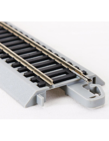 Pista Recta E-Z Track Bachmann 91.44 cm Riel Níquel HO