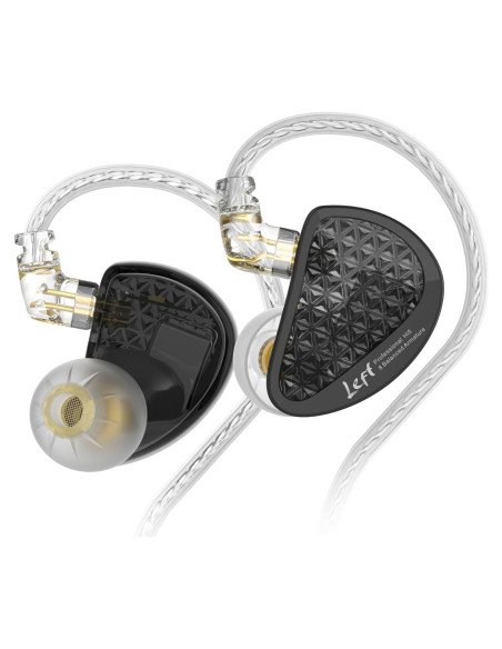Auriculares In-Ear KZ AS16 Pro HiFi 8 Armaduras Balanceadas Negro Auriculares In-Ear KZ AS16 Pro HiFi 8 Armaduras Balanceadas Negro