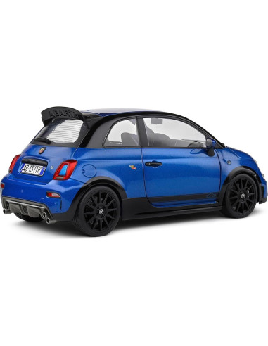 Modelo a Escala 1:18 Solido Fiat 695 Abarth Rally Azul 2022