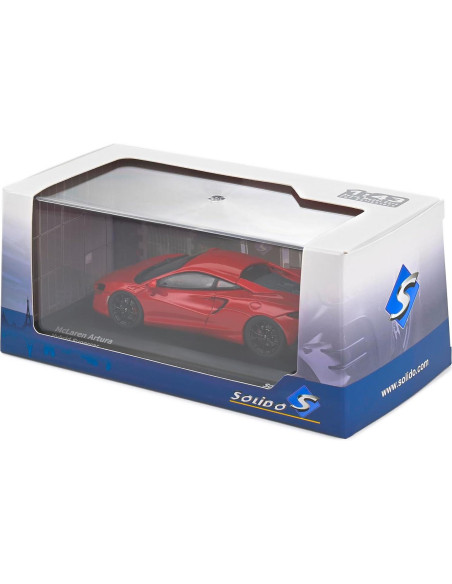 Modelo a Escala 1:43 McLaren Artura Rojo Solido Modelo a Escala 1:43 McLaren Artura Rojo Solido