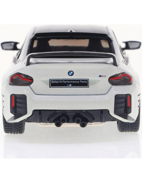 Modelo Die-Cast BMW G87 M2 2023 Blanco Solido 1:43 Modelo Die-Cast BMW G87 M2 2023 Blanco Solido 1:43