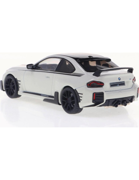 Modelo Die-Cast BMW G87 M2 2023 Blanco Solido 1:43 Modelo Die-Cast BMW G87 M2 2023 Blanco Solido 1:43